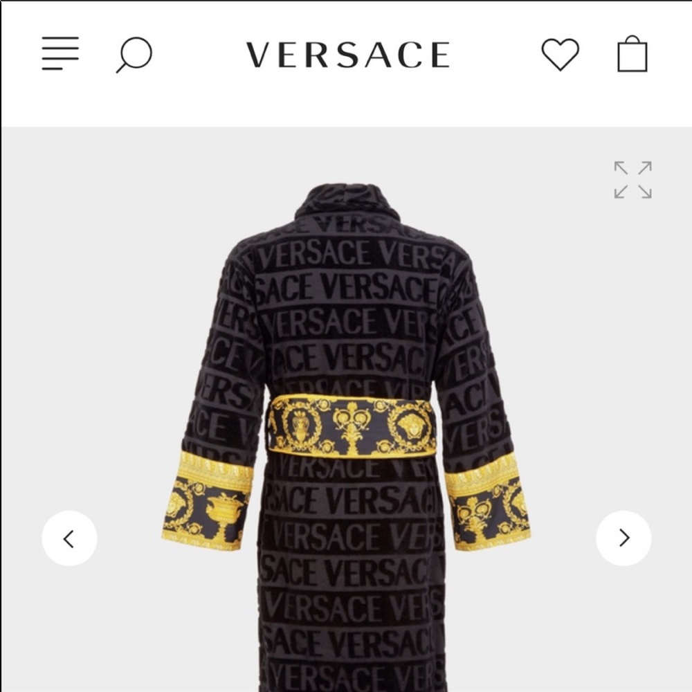 Versace men’s classic robe
